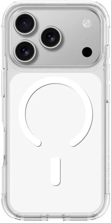 AmazingThing Titan Pro dėklas skirtas Apple iPhone 17 Pro MagSafe Compatible – skaidrus