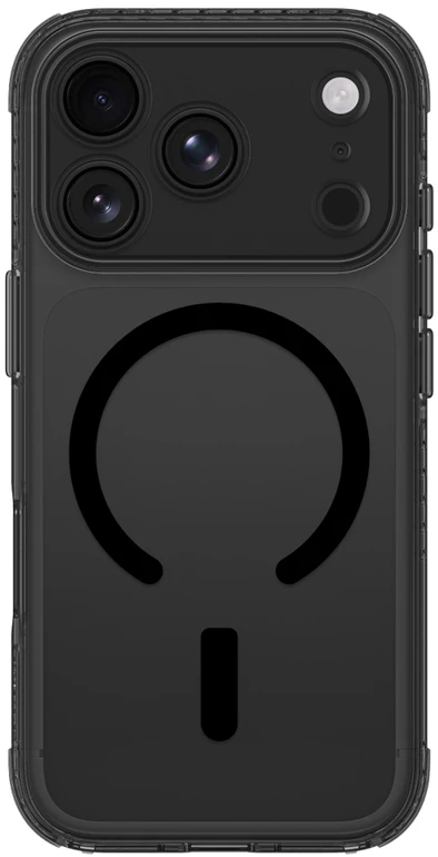 Dėklas AmazingThing Titan Pro Lens Case for iPhone 18 Pro with Camera Cover and Lanyard Mount, Compatible with MagSafe - Juodas