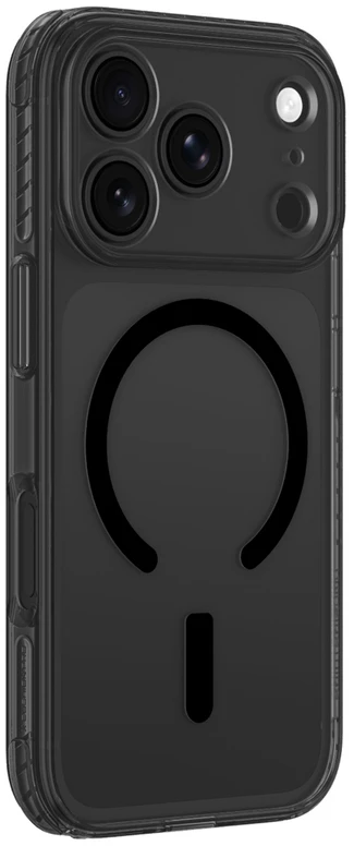 Dėklas AmazingThing Titan Pro Lens Case for iPhone 18 Pro with Camera Cover and Lanyard Mount, Compatible with MagSafe - Juodas