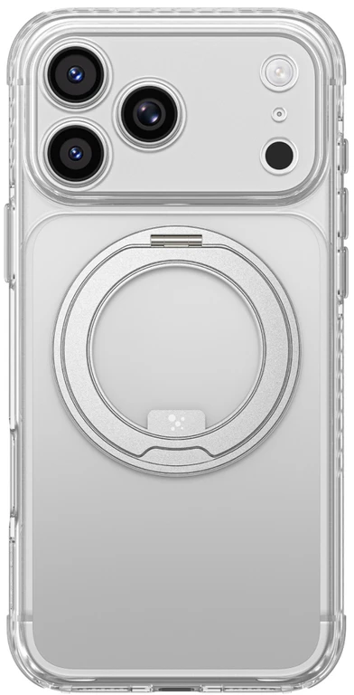 Objektyvas AmazingThing Titan Pro Spin Lens Case for iPhone 18 Pro with Rotating Ring and Lanyard Mount, MagSafe Compatible - Clear