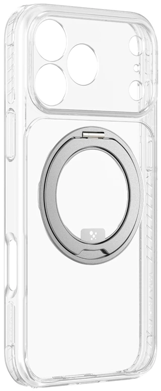 Objektyvas AmazingThing Titan Pro Spin Lens Case for iPhone 18 Pro Max with Rotating Ring and Lanyard Mount, MagSafe Compatible - Clear