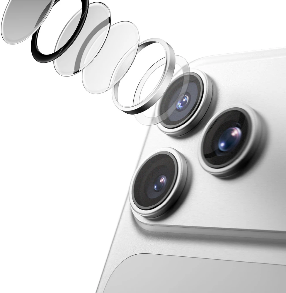 AmazingThing Titan Vision Lens Sapphire for iPhone 18 Pro / 18 Pro Max - Sidabrinis