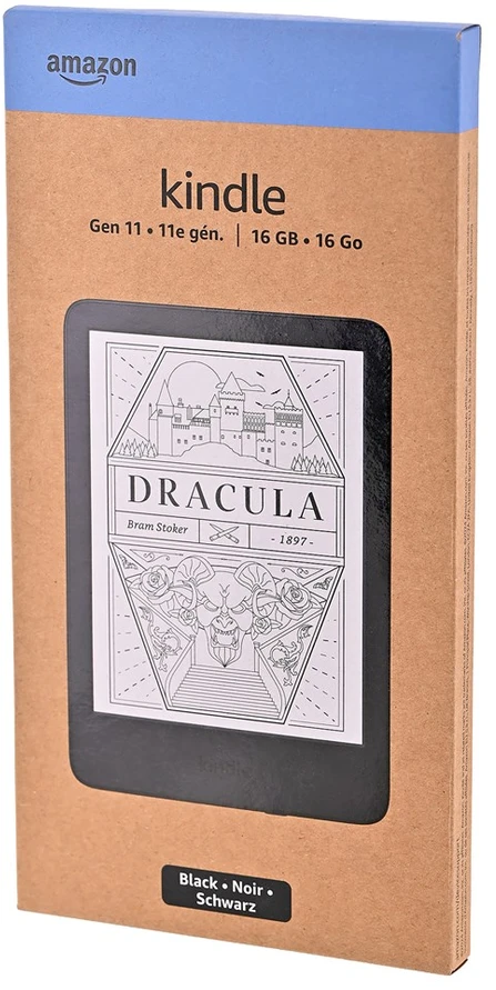 Amazon Kindle 11 el. knygų skaitytuvas 6 colių be reklamų 16 GB Juodas