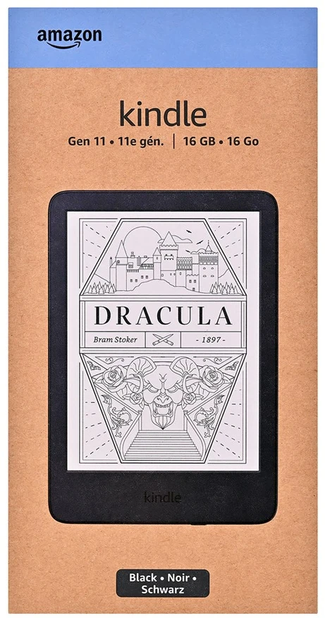 Amazon Kindle 11 el. knygų skaitytuvas 6 colių be reklamų 16 GB Juodas