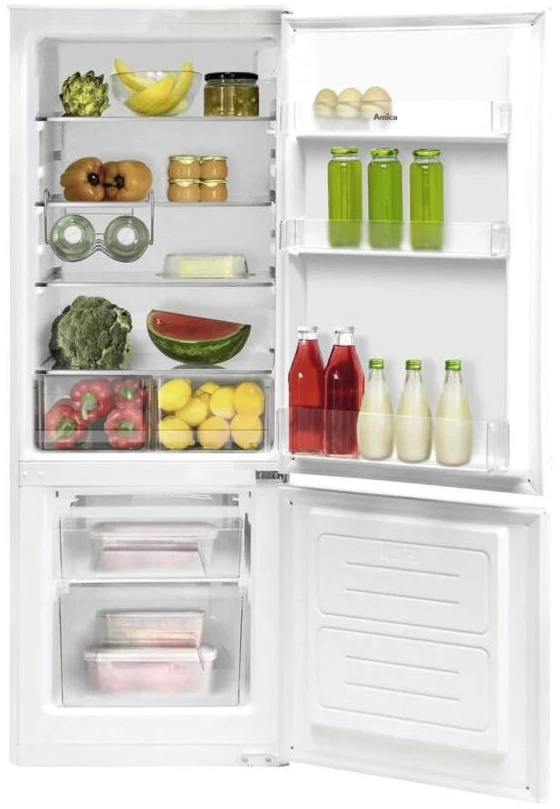 Amica BK2265.4i(E) 212-litre built-in fridge-šaldiklis, Baltas