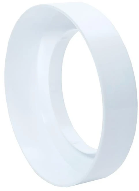 Ani_Plast Unitazo alkūnės apdaila Ani Plast W9900, Ø 110 mm, balta