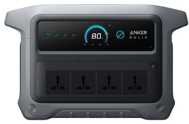 Nešiojama „Anker Solix C1000X Gen 2“ maitinimo stotelė, 8 vnt., 2000 W, 113 g