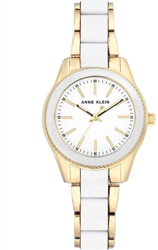 Laikrodis Anne Klein Gold-Tone WOMEN'S WATCH AK-3212WTGB + BOX