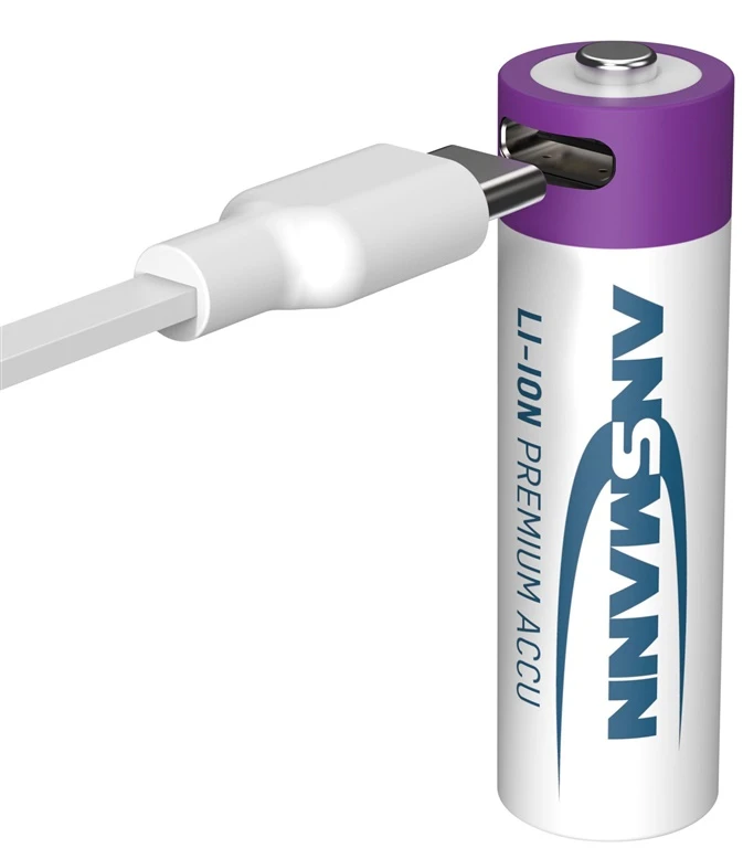 Ansmann ACCU AA 1.5V 2000MAHUSB-C.MAX2A 4PCS