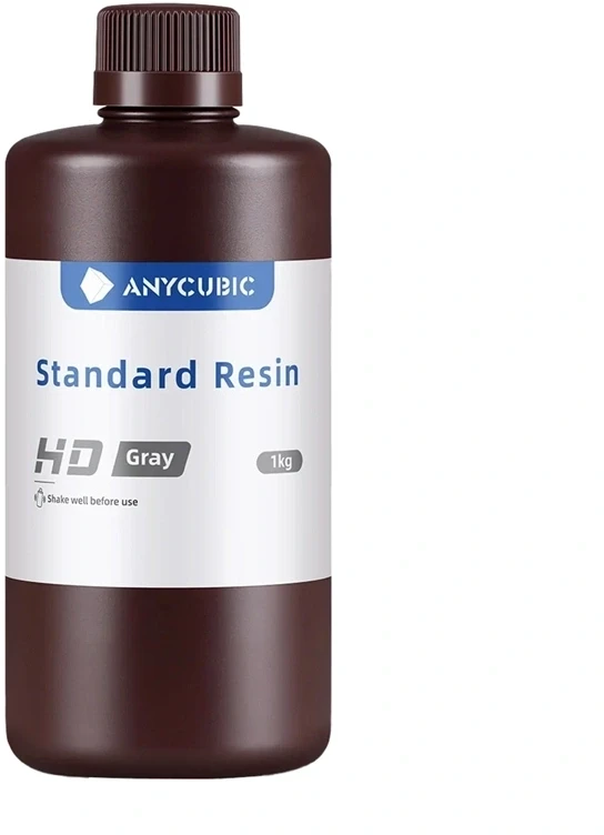 ANYCUBIC standartinė derva HD (pilka)