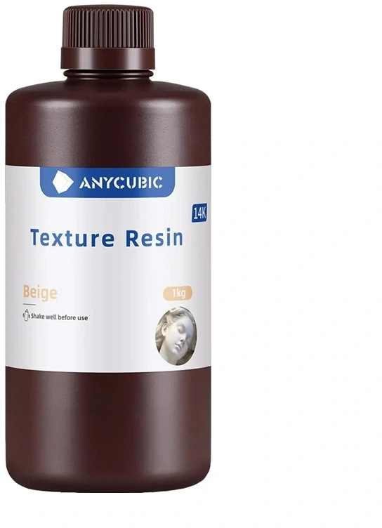 ANYCUBIC tekstūros derva (smėlio spalvos)