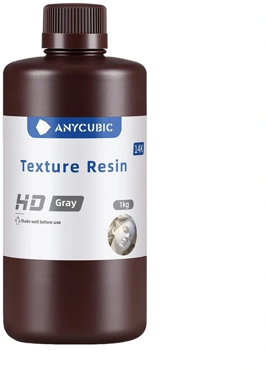 ANYCUBIC tekstūros derva HD (pilka)