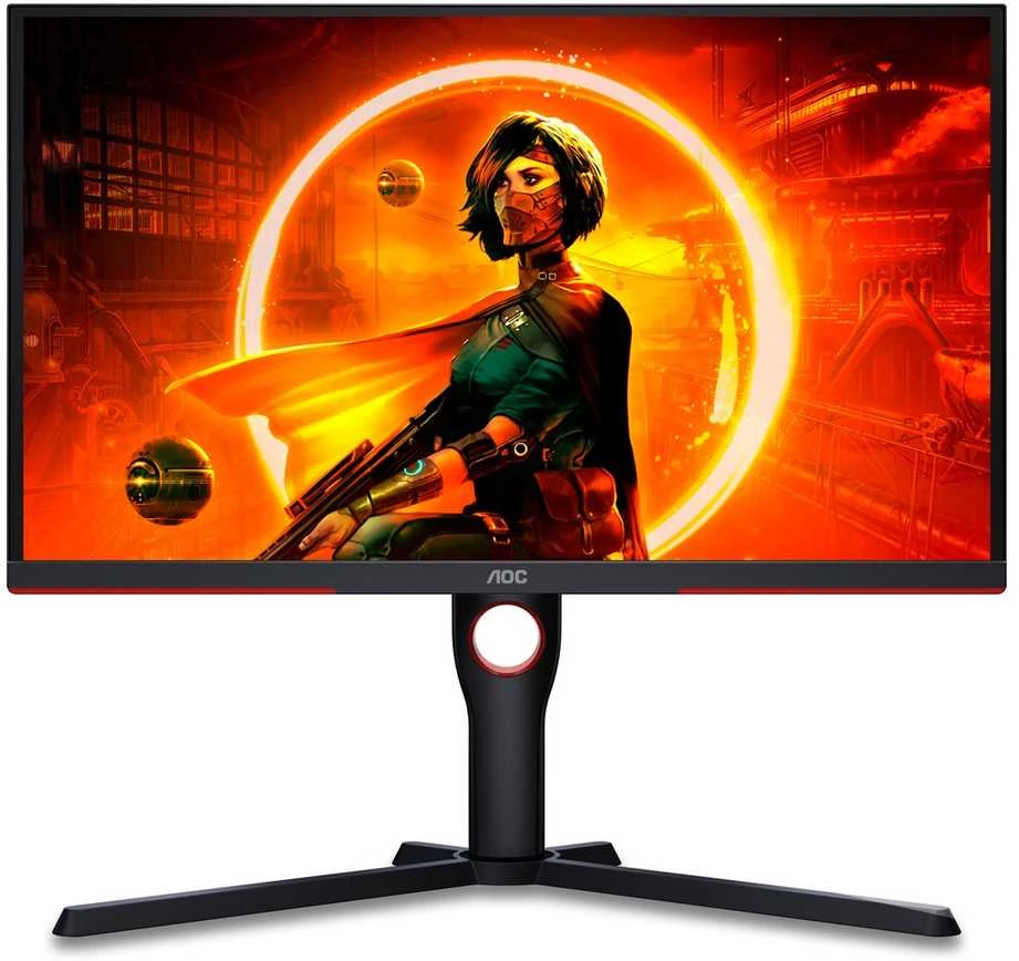 Monitorius AOC Gaming 25G3ZM/BK, 24.5 ", VA, FHD, 1920 x 1080, 16:9, 1 ms, 300 cd/m², 240 Hz