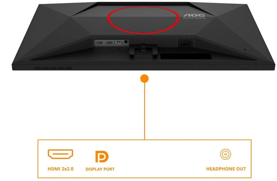 Žaidimų monitorius AOC 27G4ZRE, 27" Full HD (1920x1080) IPS, 260Hz, 0.5ms, HDR10, Adaptive Sync