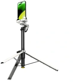 AOCHUAN M3 Pro stabilizatorius su RGB apšvietimu (Baltas)