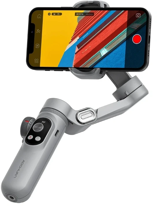 AOCHUAN X Pro standartinis stabilizatorius, pilkas