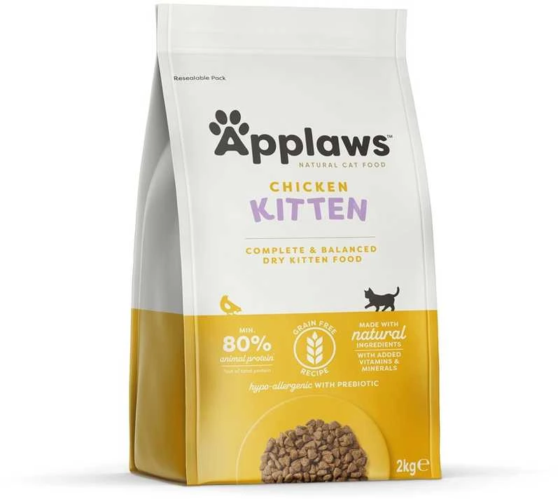Sausas kačių maistas Applaws Kitten vištiena, 2kg