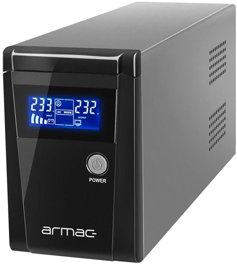 ARMAC O/850E/LCD Armac UPS OFFICE Line-Interactive 850E LCD 2x 230V PL OUT, USB