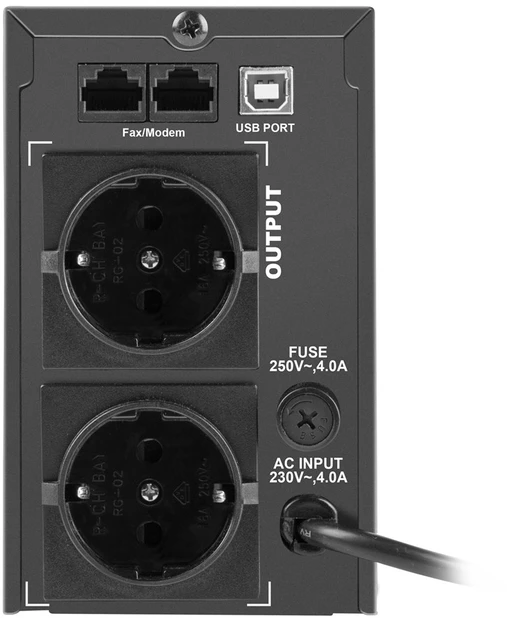 ARMAC O/850F/LCD Armac UPS OFFICE Line-Interactive 850F LCD 2x SCHUKO 230V OUT, USB