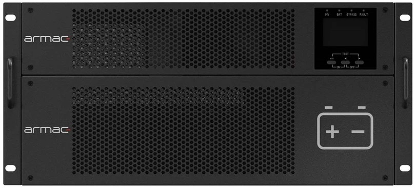 UPS RACK ARMAC R/10000I/PF1/DF ON-LINE 10000VA 10X IEC USB-B LCD METAL CASE DUST-FREE