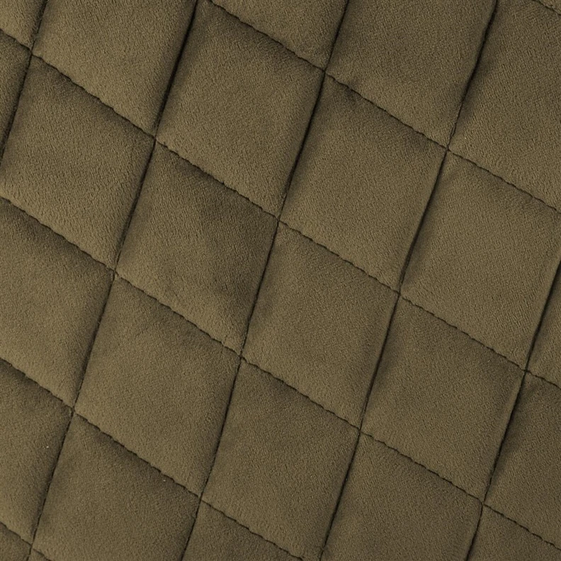 Krėslas Atmosphera Marlo Velvet, samanų,56x55x76cm
