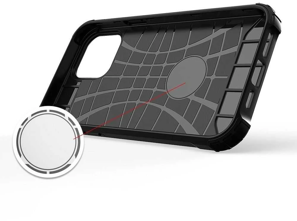 Forcell OEM dėklas, skirtas iPhone 13 MINI, juodas, „Armor“