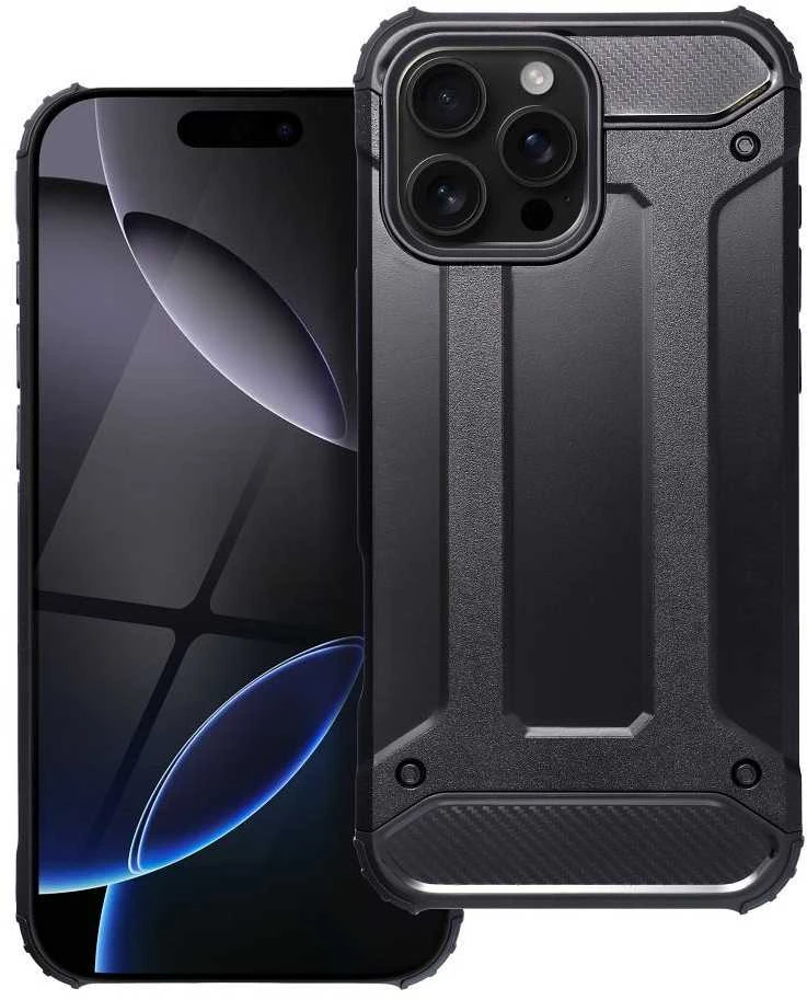 Dėklas Oem Case for iPhone 16 PRO MAX Armor juodas