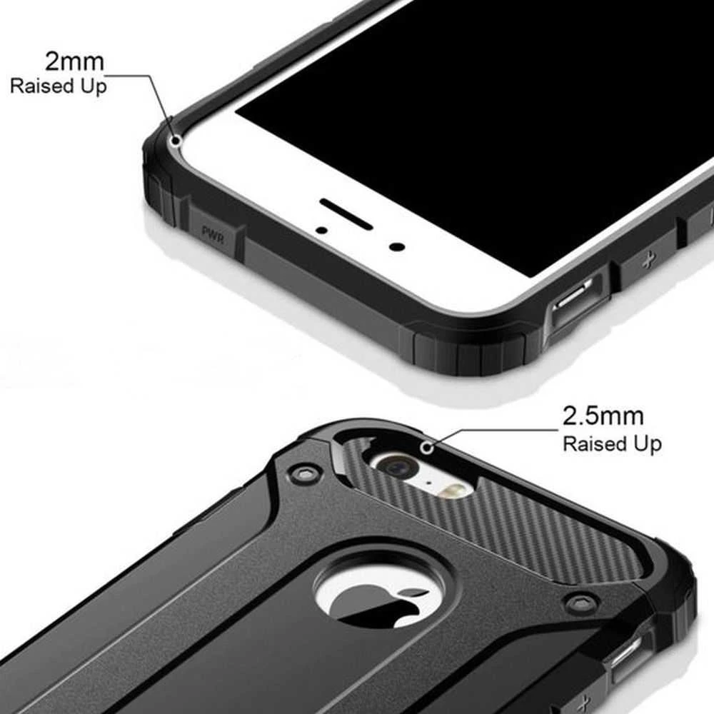 Dėklas Forcell Oem Case for iPhone 7 Armor juodas