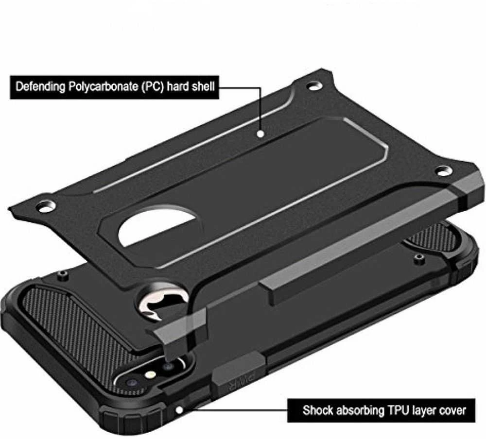 Forcell OEM dėklas, skirtas iPhone X Armor juodas