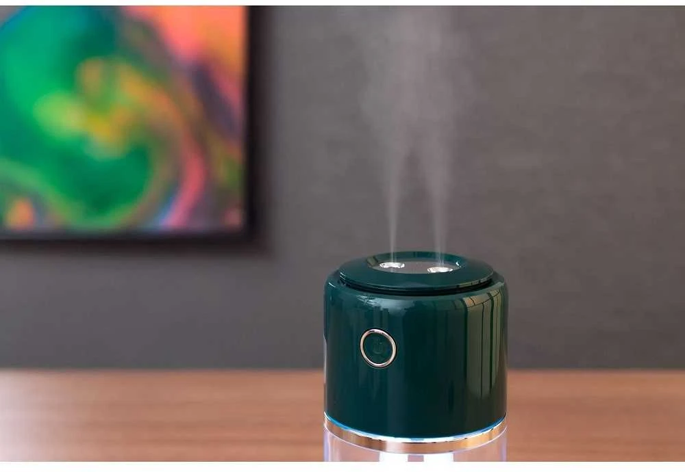 Drėkintuvas Oem Aromatherapy machine / humidifier / diffuser H10 žalias