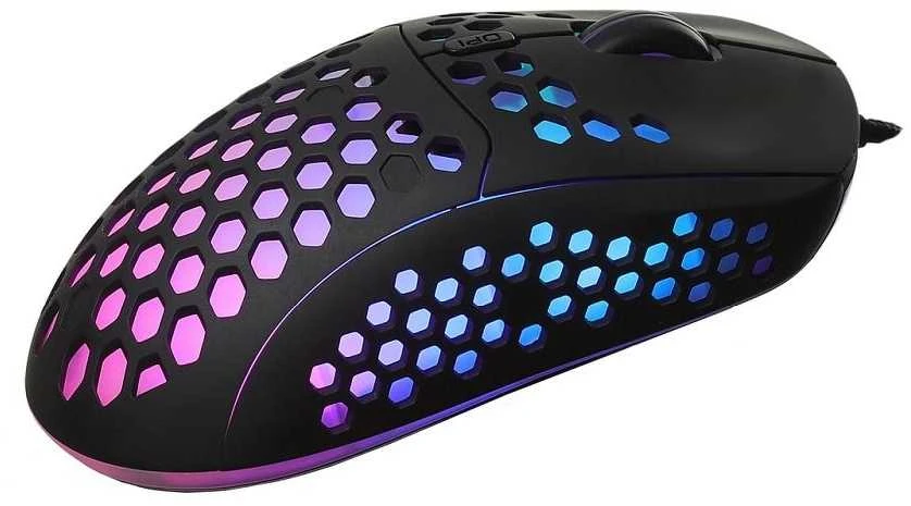 ART optinė pelė for gamers 6400DPI USB RGB AM-99 ultra light