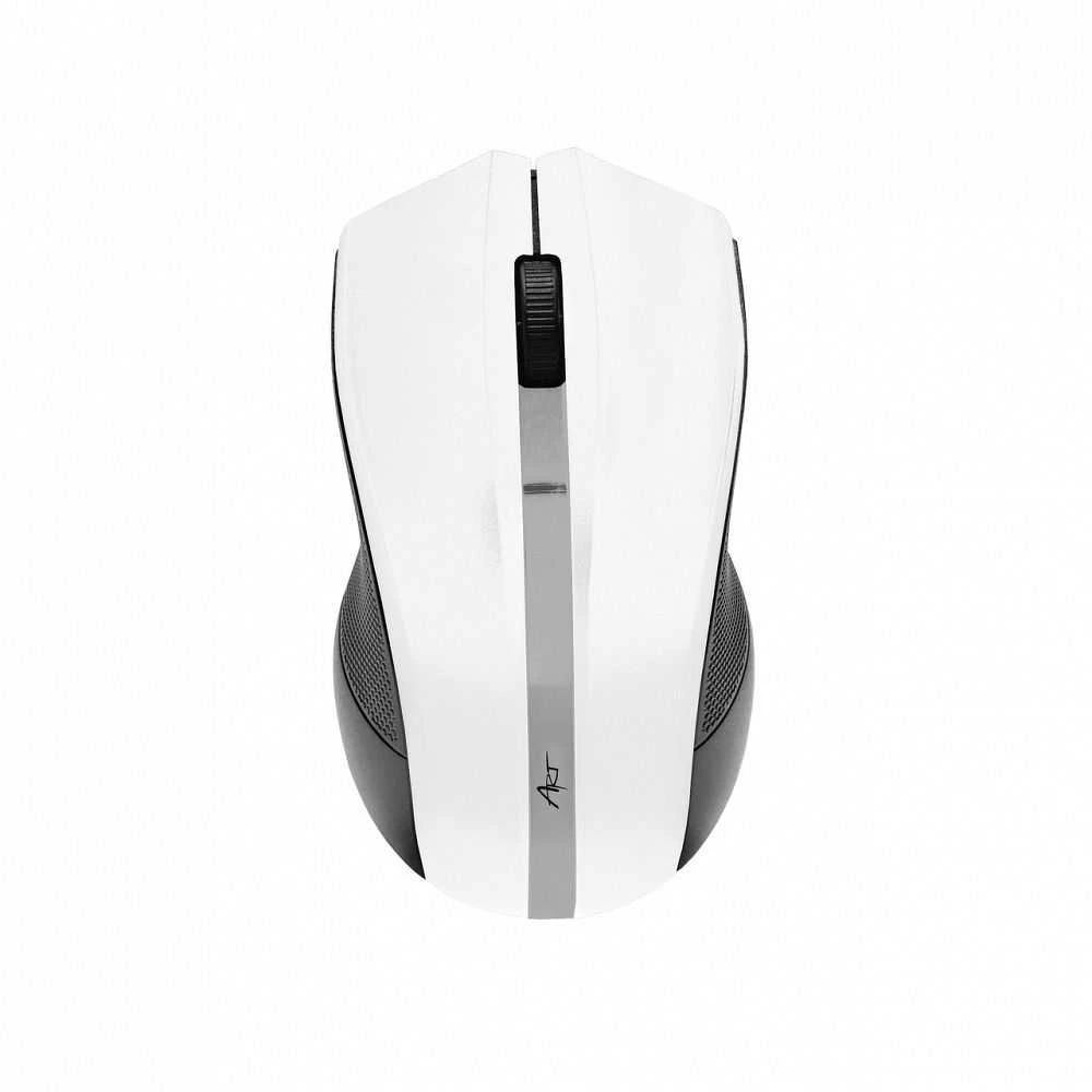 ART MY AM-97B belaidė optinė pelė USB AM-97B baltas
