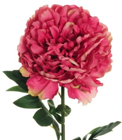 Artificial flower. peony. pink col.. 82 cm
