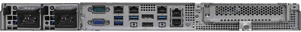 Asrock 1U4LW-B650/2L2T RPSU serveris su AMD B650 Socket AM5 Rack (1U)