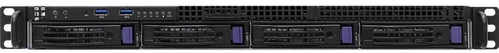 Asrock 1U4LW-B650/2L2T RPSU serveris su AMD B650 Socket AM5 Rack (1U)