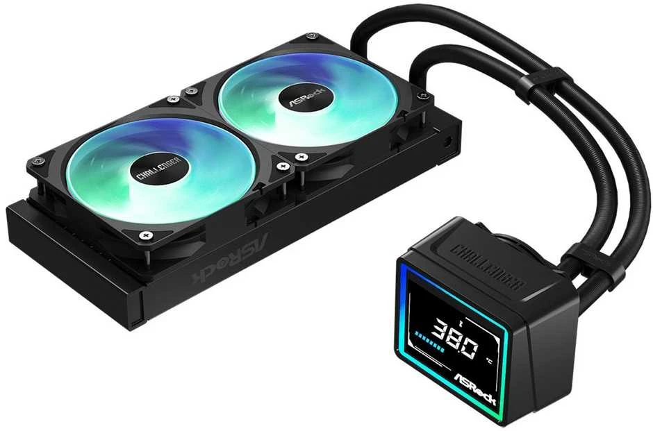 ASRock Challenger 240 skaitmeninis aušinimas