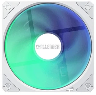 „Asrock Challenger Baltas 360 Digital Processor“ – universalus skysčio aušintuvas, 12 cm