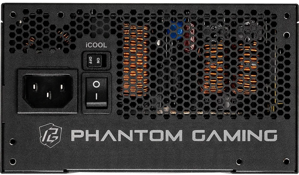Asrock Phantom Gaming PG-1000G maitinimo blokas 750 W 20+4 kontaktų ATX ATX Juodas