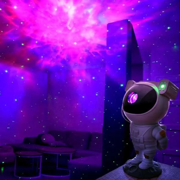 iLike Astronautas baltas žvaigždžių projektorius LED Disco