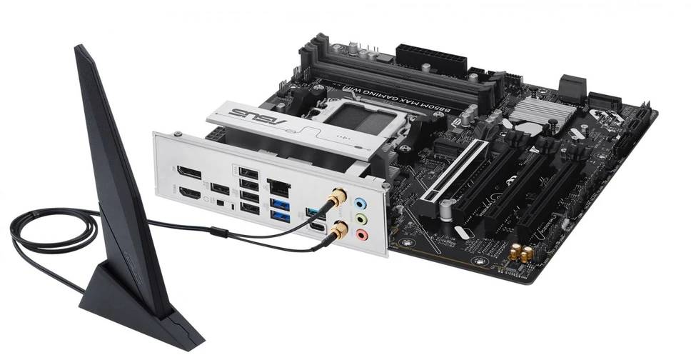 Pagrindinė plokštė ASUS B850M MAX GAMING WIFI AMD B850 Socket AM5 micro ATX