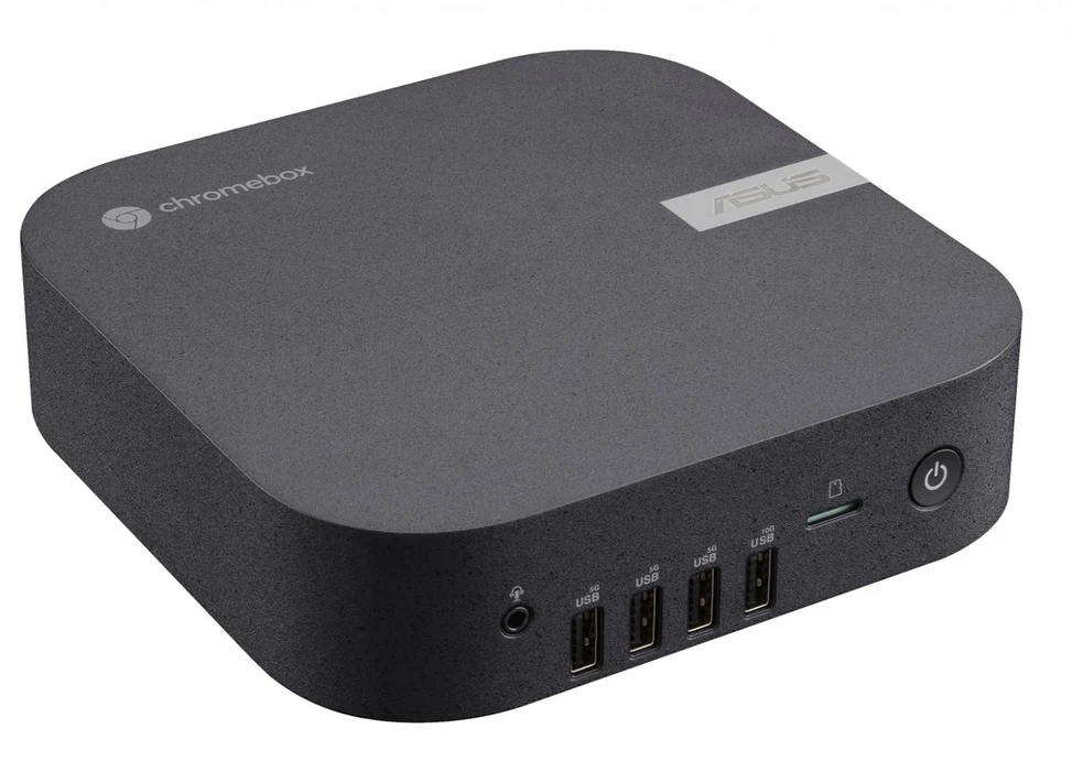 ASUS Chromebox CHROMEBOX6-S3006UN Intel Core 3 100U 8 GB DDR5-SDRAM 128 GB SSD ChromeOS Mini PC Juodas