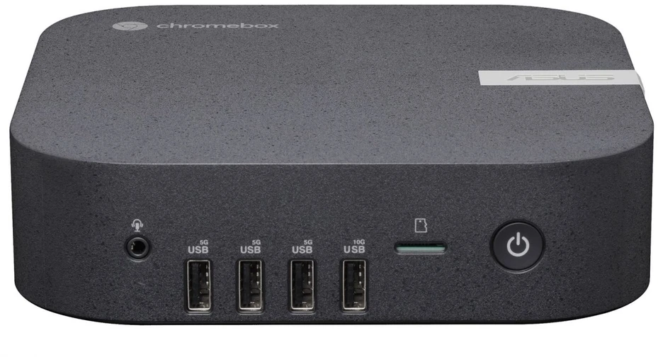 ASUS Chromebox CHROMEBOX6-S3006UN Intel Core 3 100U 8 GB DDR5-SDRAM 128 GB SSD ChromeOS Mini PC Juodas
