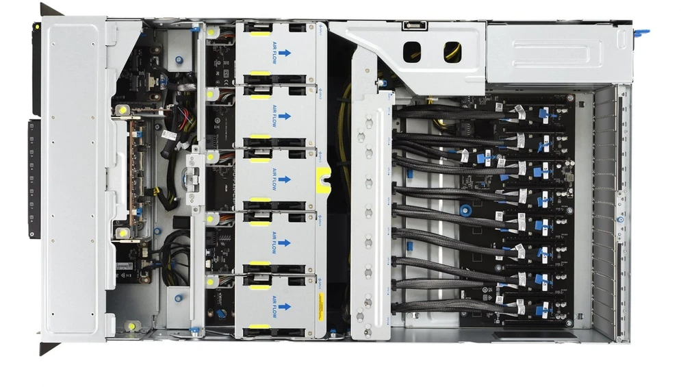 ASUS ESC8000A-E13 LGA 6096 Rack (4U) Sidabrinis