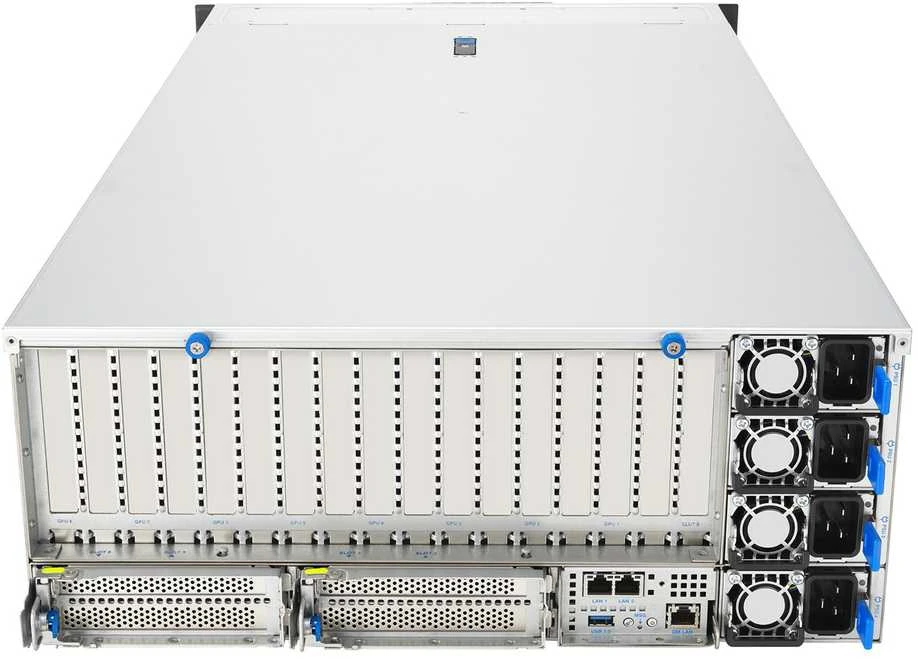 ASUS ESC8000A-E13P LGA 6096 Rack (4U) Sidabrinis, Juodas
