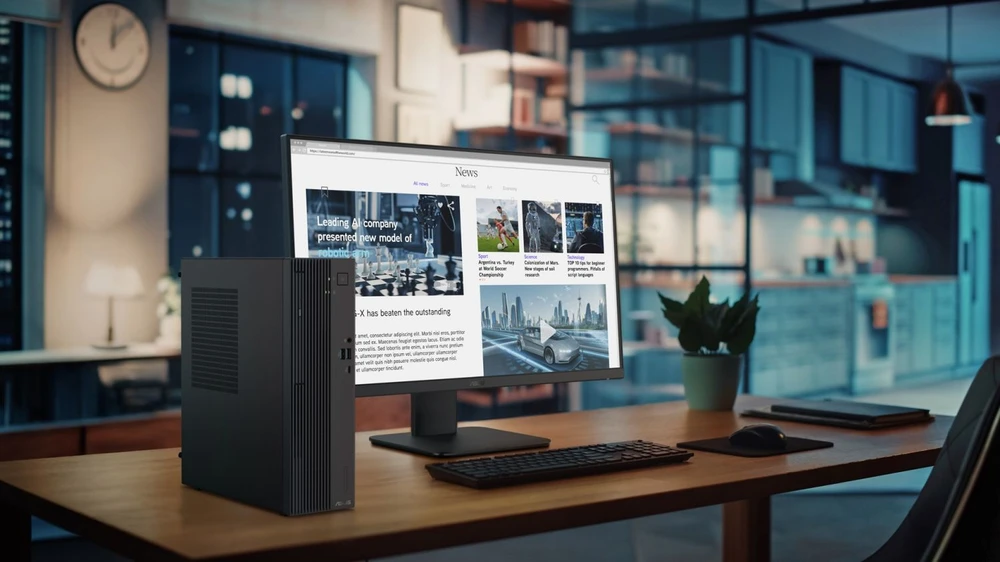 Stacionarus kompiuteris ASUS ExpertCenter P500 SFF P500SV-05210H009X Intel Core 5 210H 16 GB DDR5-SDRAM 512 GB SSD Windows 11 Pro PC Pilkas