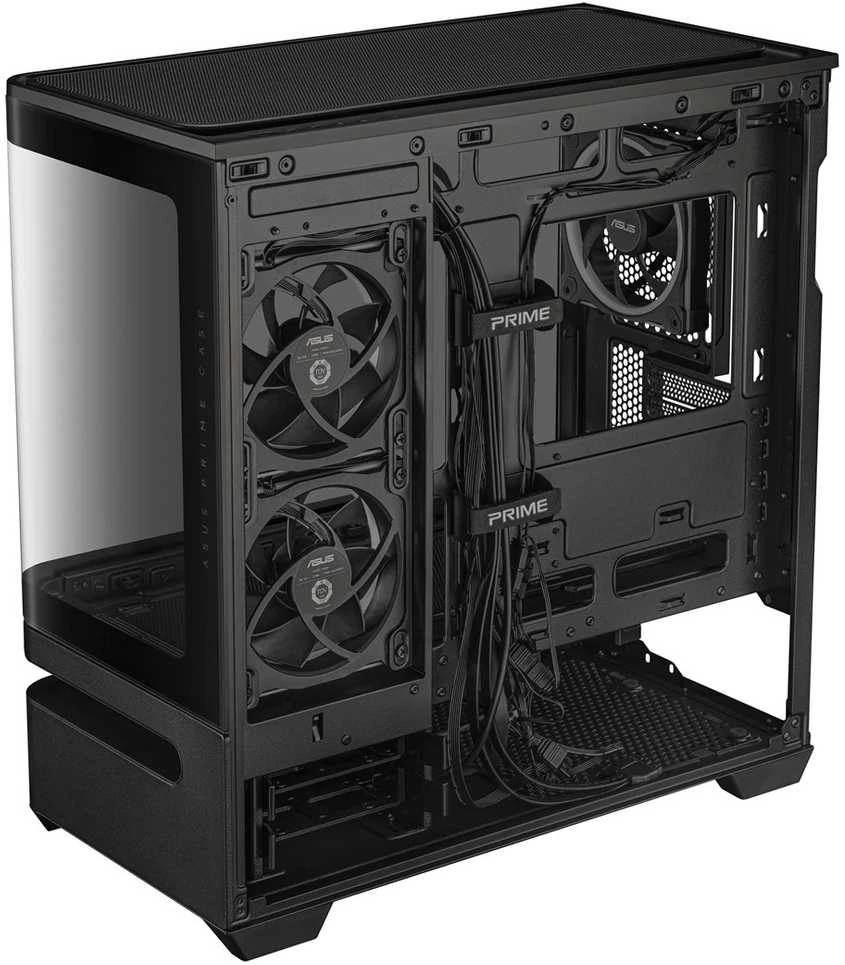 ASUS PRIME AP202 ARGB Mini Tower Baltas
