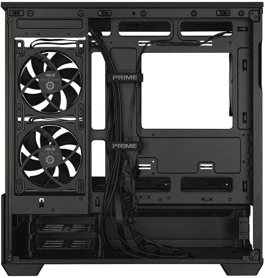 ASUS PRIME AP202 ARGB Mini Tower Baltas