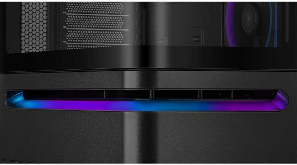 ASUS PRIME AP202 ARGB Mini Tower Baltas