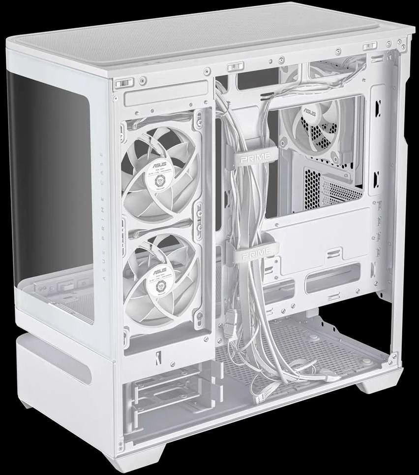 ASUS PRIME AP202 ARGB Mini Tower Baltas