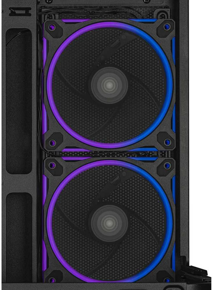 ASUS PRIME AP202 ARGB Mini Tower Baltas